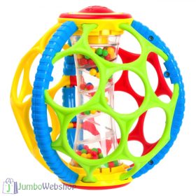 Csörgő labda készségfejlesztő játék - 16 cm