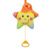 Zenélő Kiságy Játék - Narancssárga Sapkás Csillag