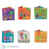 Fisher-Price puha textilkönyv készlet - 6 db-os
