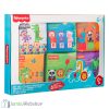 Fisher-Price puha textilkönyv készlet - 6 db-os