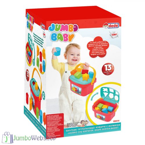 Bébi Formabedobó Játék Színes Bőrönd