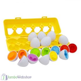 Tojásos Készségfejlesztő Játék - Formabedobó Készlet
