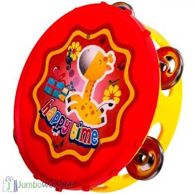 Zsiráfos tambura cintányérokkal gyerekeknek