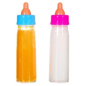   Játék cumisüveg játékbabáknak, 10 cm - 2 darabos készlet