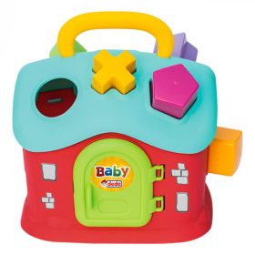 Színes Házikó Alakfelismerő Bébijáték