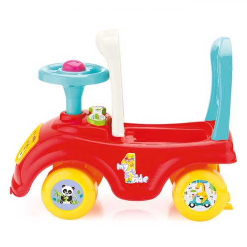 Fisher-Price Színes Bébitaxi Dudával és Tárolóval
