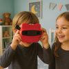 3D Nézegető Játék 1 db Dzsungel Állatos Koronggal