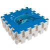 Állatfigurás Puha Habszivacs Puzzle Szőnyeg Gyerekeknek 32x32 cm (9 Darabos)