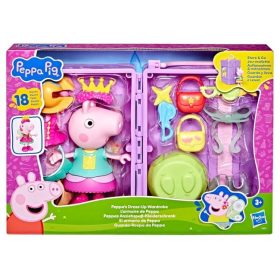   Peppa Malac Gardrób Játékkészlet Kiegészítőkkel - Hasbro