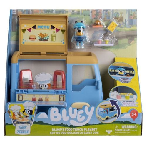 Bluey játékszett - Büfé kocsi