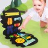 Dinoszauruszos Quiet Book - Készségfejlesztő Csendes Könyv