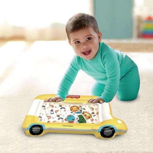 Fisher-Price Busz Formájú Vízzel Tölthető Játszószőnyeg Babáknak