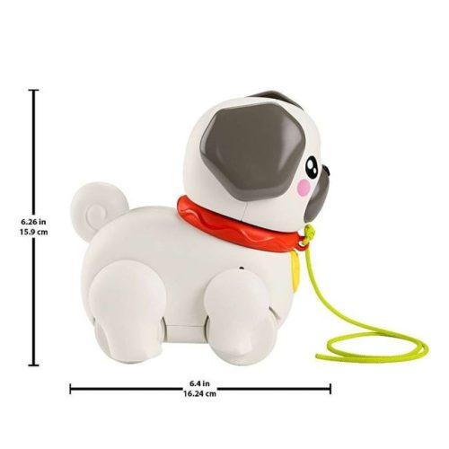 Fisher-Price FP Pets - Húzható Mopsz kiskutya