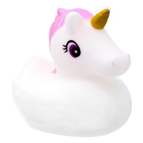 Fehér Műanyag Unikornis Figura - 6 cm