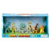 Cartoon Dinoszaurusz Figurák 6,5 cm - 6 db-os készlet