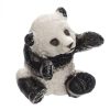 Vadállat Kölykök Figura Készlet - Tigris, Leopárd, Elefánt és Panda 5cm