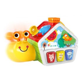 Zenélő Csiga Készségfejlesztő Formaillesztő Játék