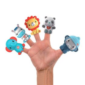 Állatos ujjbáb készlet - 5 darabos