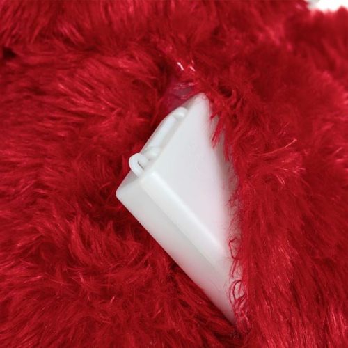 Interaktív Piros Majom Hanggal és Mozgással - 32 cm