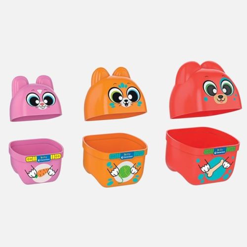 Clementoni „Mi van belül?” 2 az 1-ben baba készségfejlesztő állatkák