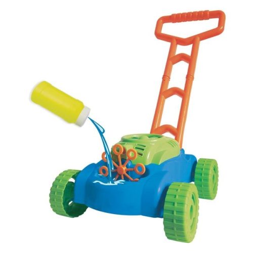 Játék fűnyíró buborékfújó funkcióval és 236ml utántöltővel