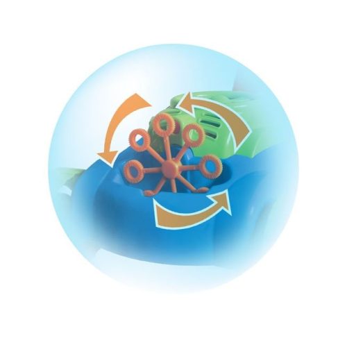 Játék fűnyíró buborékfújó funkcióval és 236ml utántöltővel