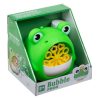 Béka formájú buborékfújó gép - Lime zöld, 50ml utántöltővel
