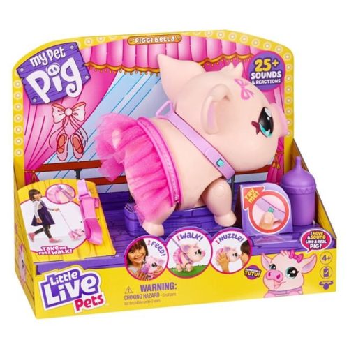 Little Live Pets Lucky interaktív malacka - Giochi Preziosi