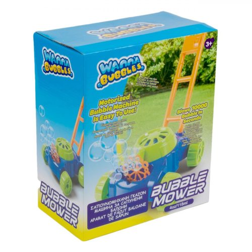 Fűnyíró alakú szappanbuborék fújó