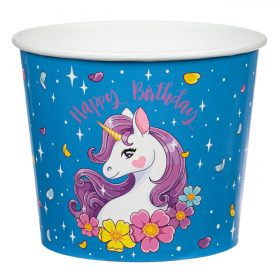 Unikornisos Papír Snack Pohár - 1,8l
