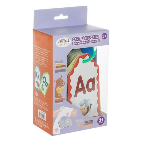 Tanuljuk az ábécét - Oktató kártyák
