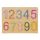Fából Készült Számok Puzzle (10 db-os) - 29x21.5cm