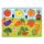 Fa Berakós Puzzle - Zöldségek és Gyümölcsök (9 részes) 30x22cm