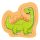 Dinoszauruszos Fa Puzzle (5 darabos) 14.5x14cm