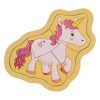 Unikornis fa puzzle (5 részes) 12x15cm