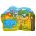 Dzsungel állatok fa puzzle (9 darabos) - 23x17 cm