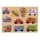 Fából készült Járműves Fa Puzzle (10 darabos) 22,5x30cm