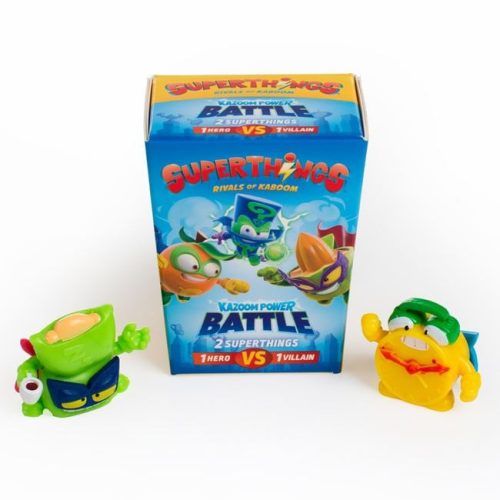 Superthings MicroCreatures Kazoom Power Battle szett - 2 db figura