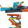 Hot Wheels City 2 az 1-ben Átalakítható Garázs és Versenypálya - Mattel