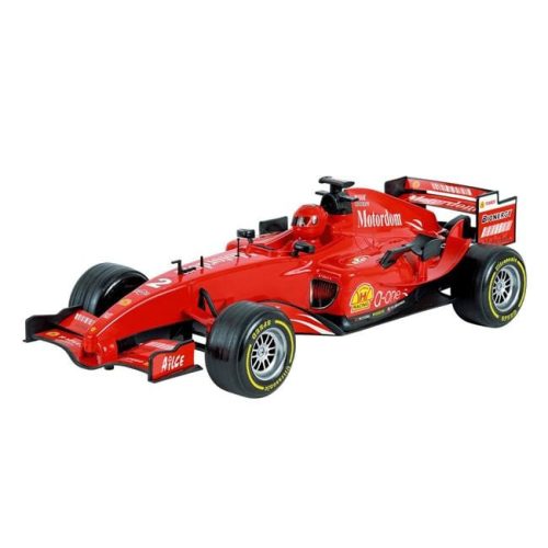 Lendkerekes Formula F1 versenyautó - Piros, 1:24