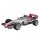 Lendkerekes Formula F1 versenyautó - Piros, 1:24