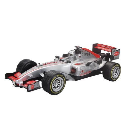 Lendkerekes Formula F1 versenyautó - Piros, 1:24