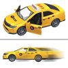 Sárga Taxi Játékautó Fénnyel és Hanggal