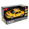 Sárga Taxi Játékautó Fénnyel és Hanggal
