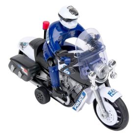 Rendőrségi motoros játékfigura