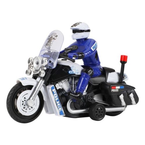 Rendőrségi motoros játékfigura