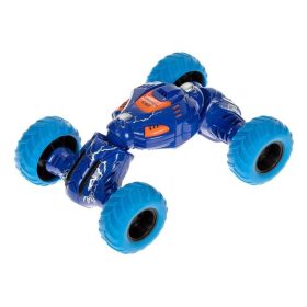 Kék Stunt Action Akrobata Autó - 14.5 cm