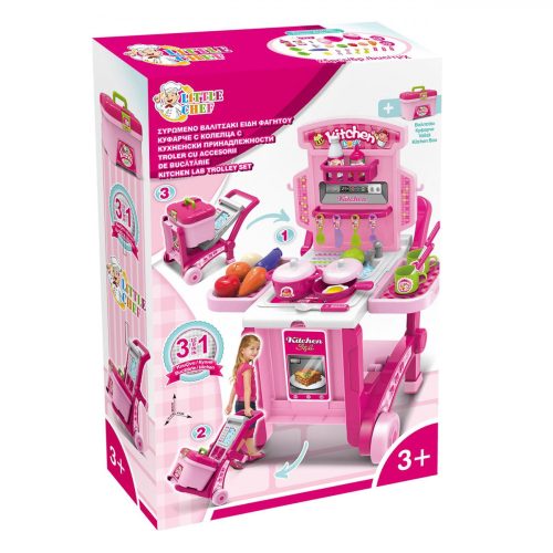  3 az 1-ben konyhabőrönd tartozékokkal - 25 db