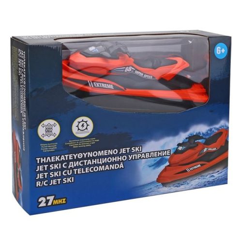 Távirányítós Jet Ski - Fekete és Narancssárga, 27MHZ