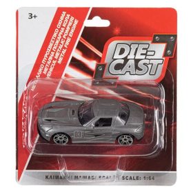Miniatűr Játékautó 5-féle színben 1:64